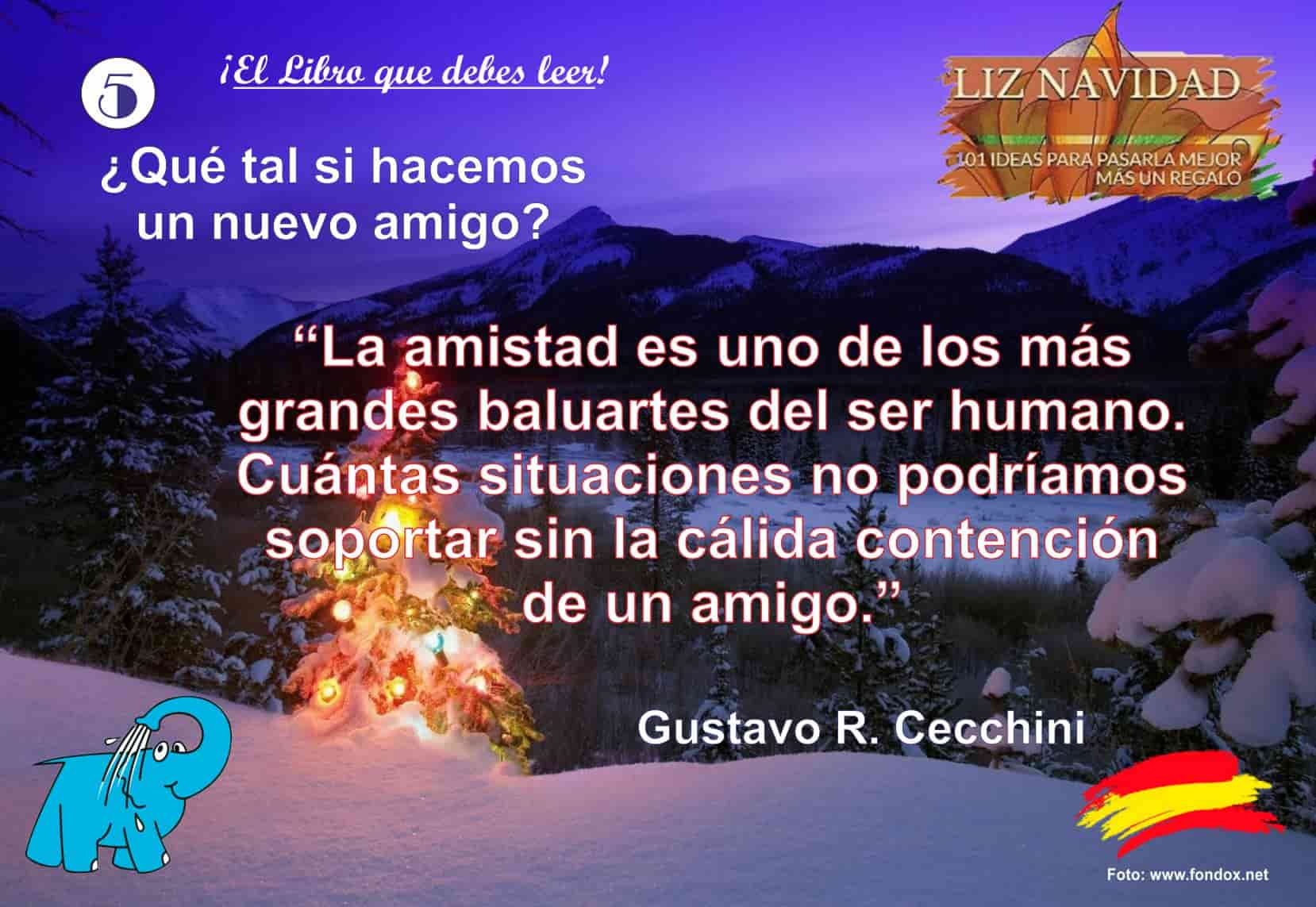 La amistad es uno de los más grandes baluartes del ser humano. Cuántas situaciones no podríamos soportar sin la cálida contención de un amigo.
